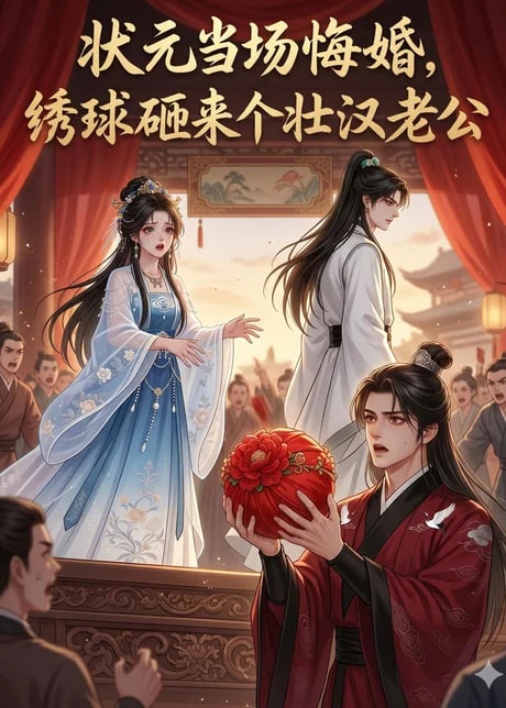 状元当场悔婚，绣球砸来个壮汉老公
